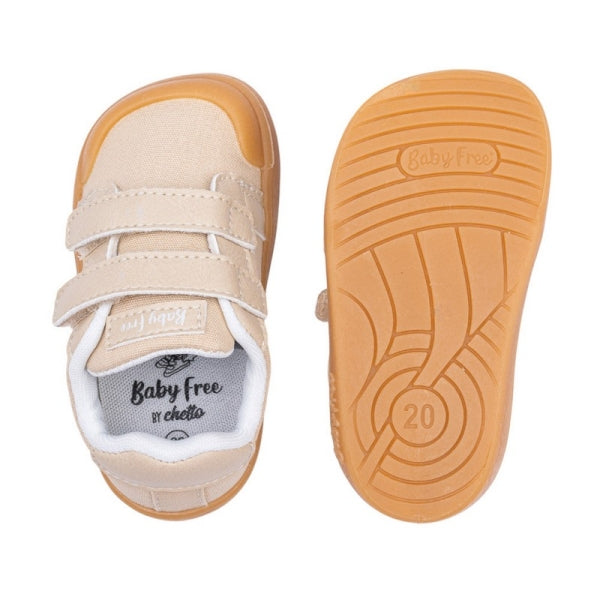 ZAPATILLA BAREFOOT DE LONA BABY FREE BY CHETTO