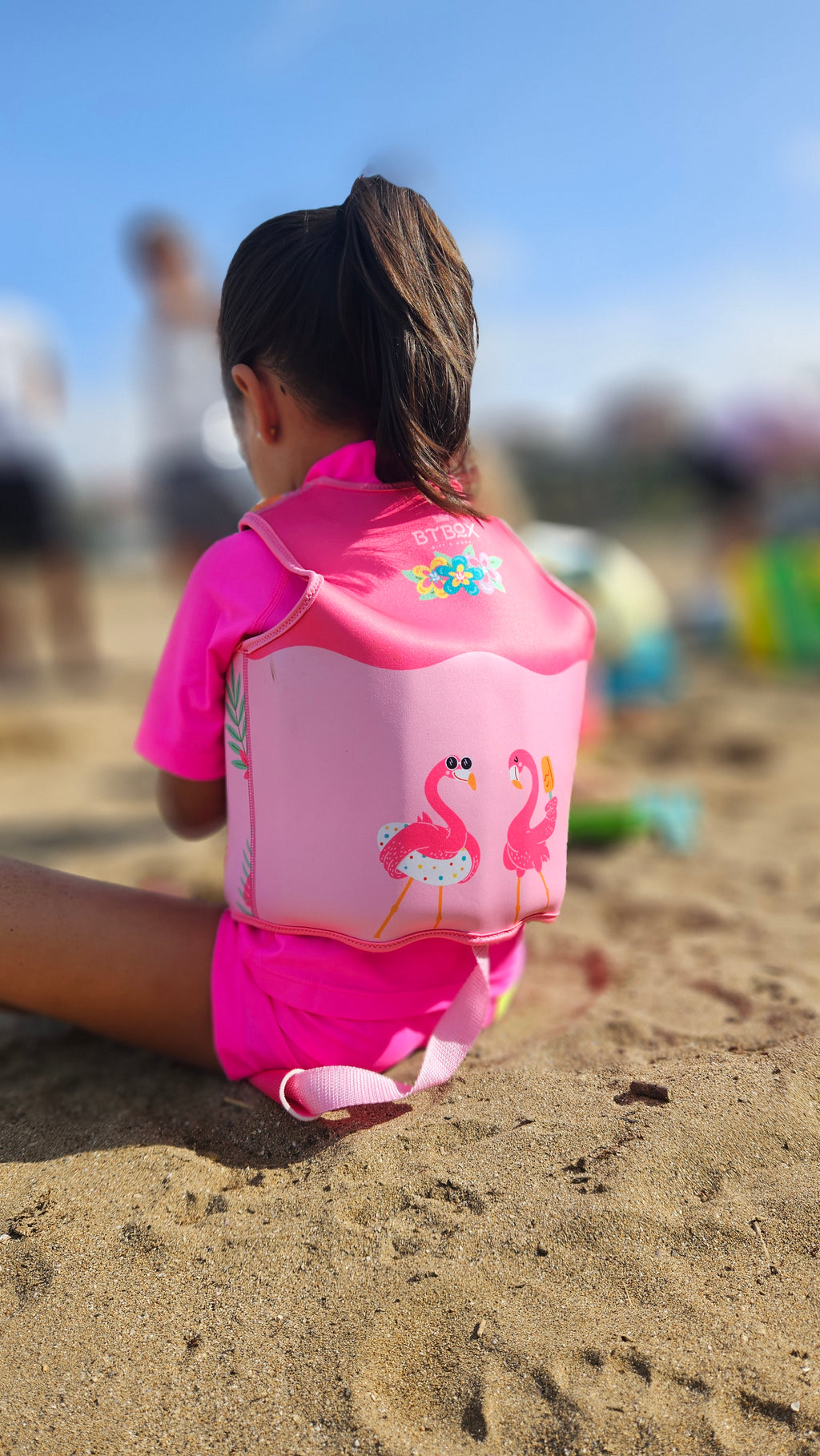 CHALECO FLOTADOR  FLAMINGOS BTBOX