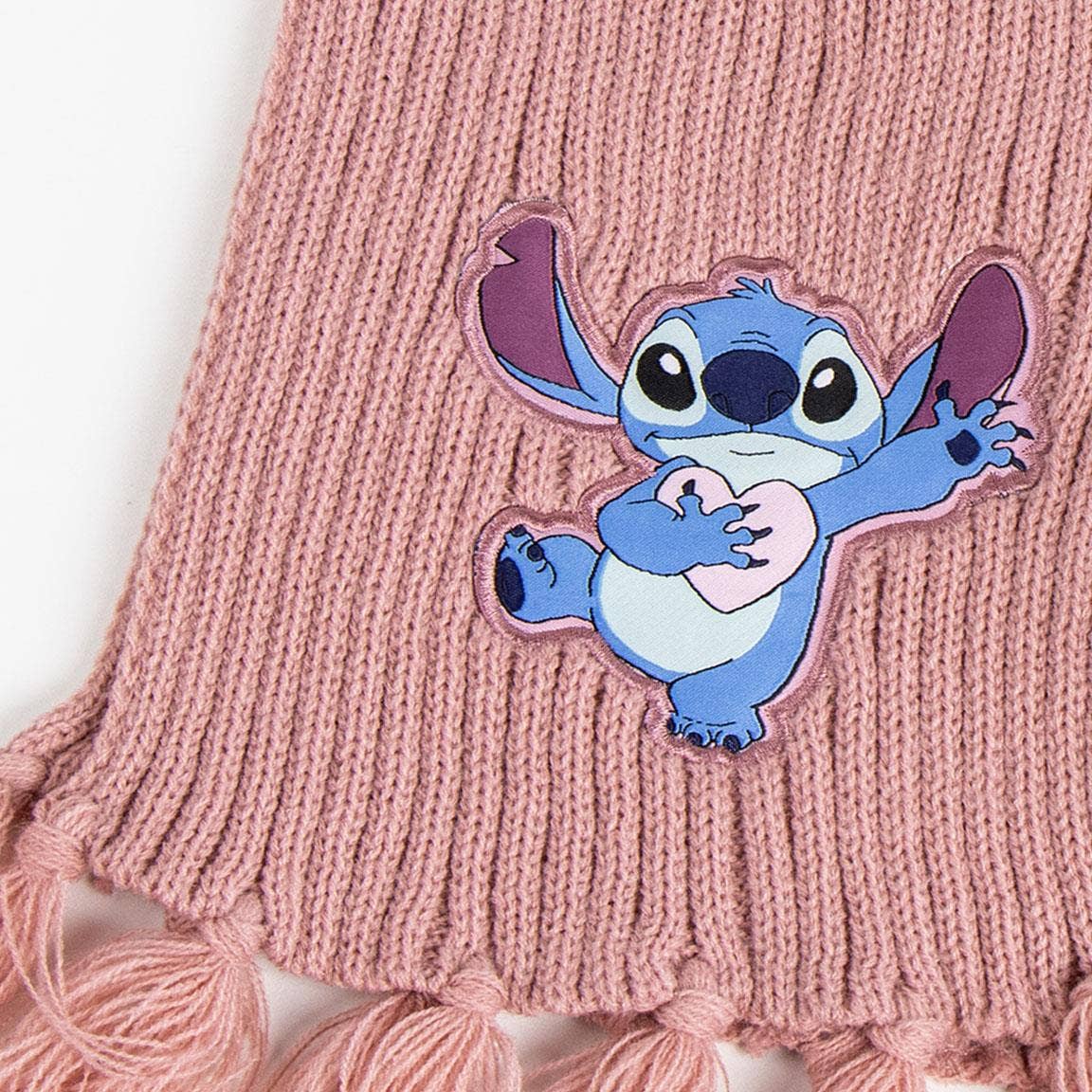 BUFANDA Y GORRO STITCH