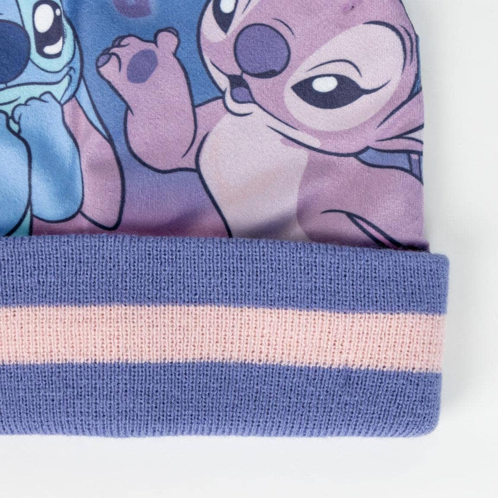 GORRO Y GUANTE SNOOD STITCH