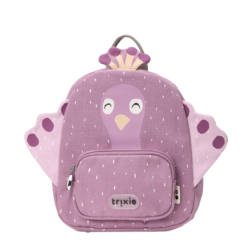 MOCHILA PEQUEÑA TRIXIE MRS. PEACOCK