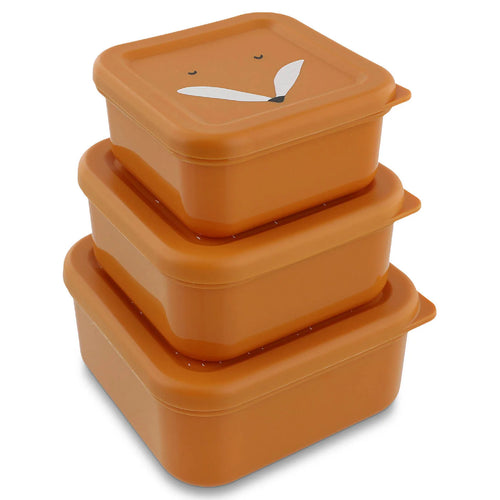 3 CAJAS ALMUERZO MR. FOX TRIXIE