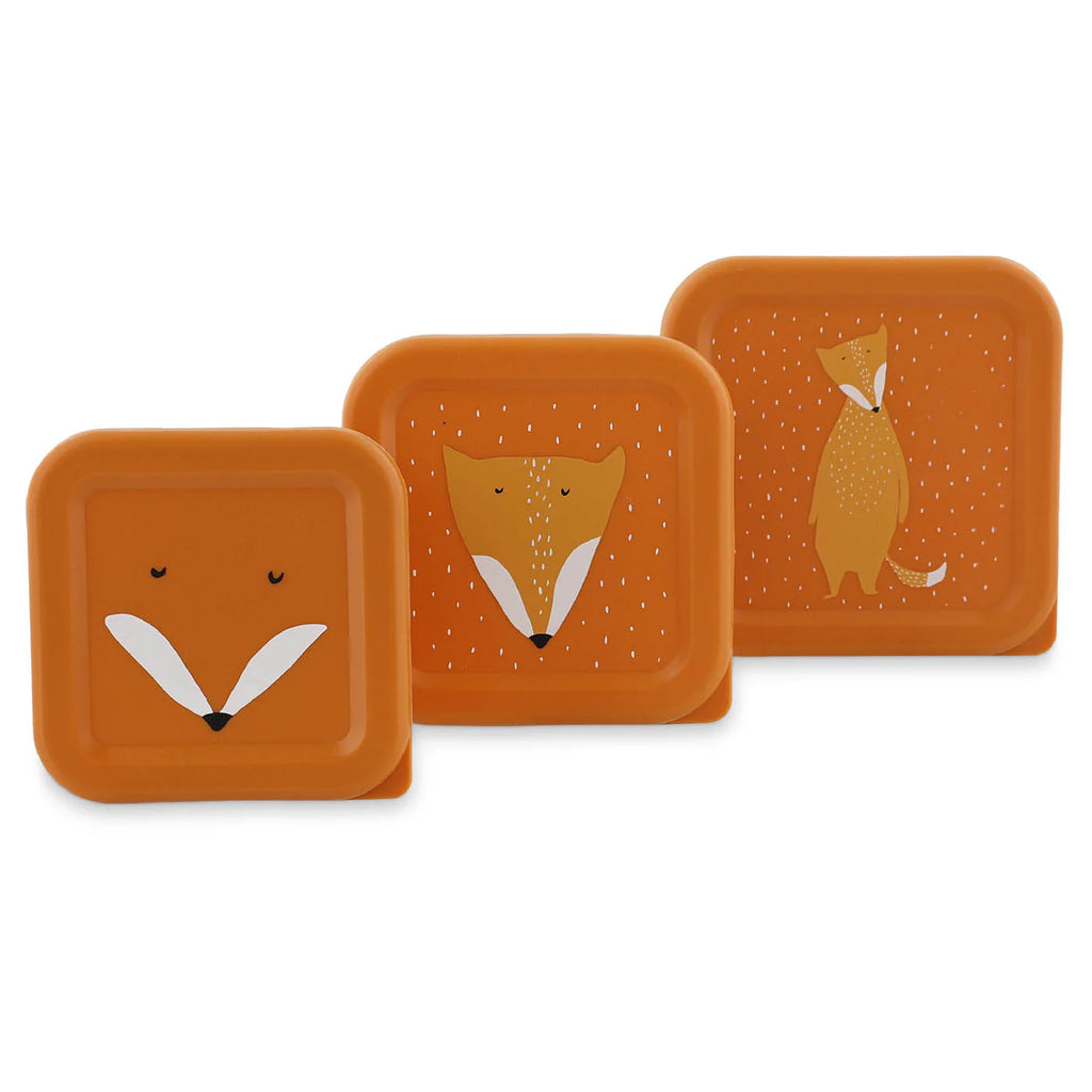 3 CAJAS ALMUERZO MR. FOX TRIXIE