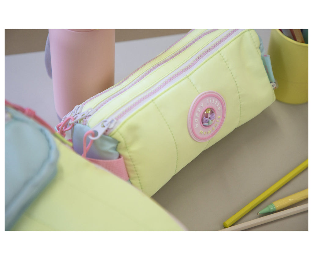 ESTUCHE ESCOLAR MAYFAIR DE 3 COMPARTIMENTOS