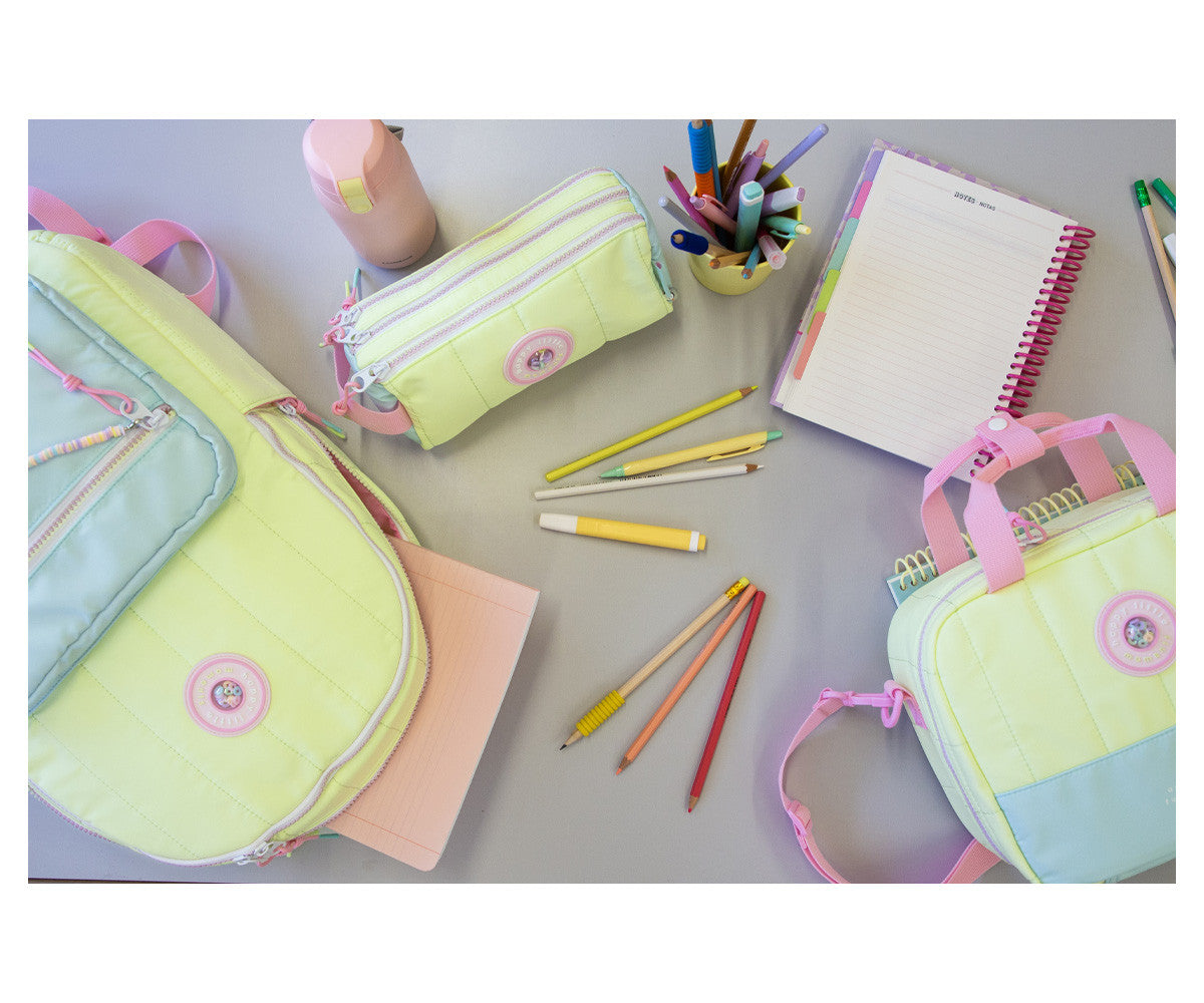 ESTUCHE ESCOLAR MAYFAIR DE 3 COMPARTIMENTOS