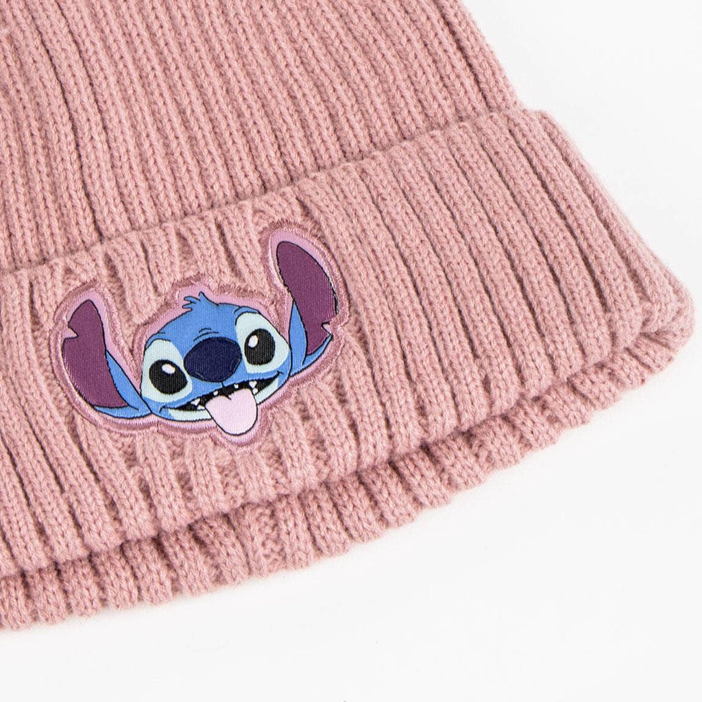 BUFANDA Y GORRO STITCH