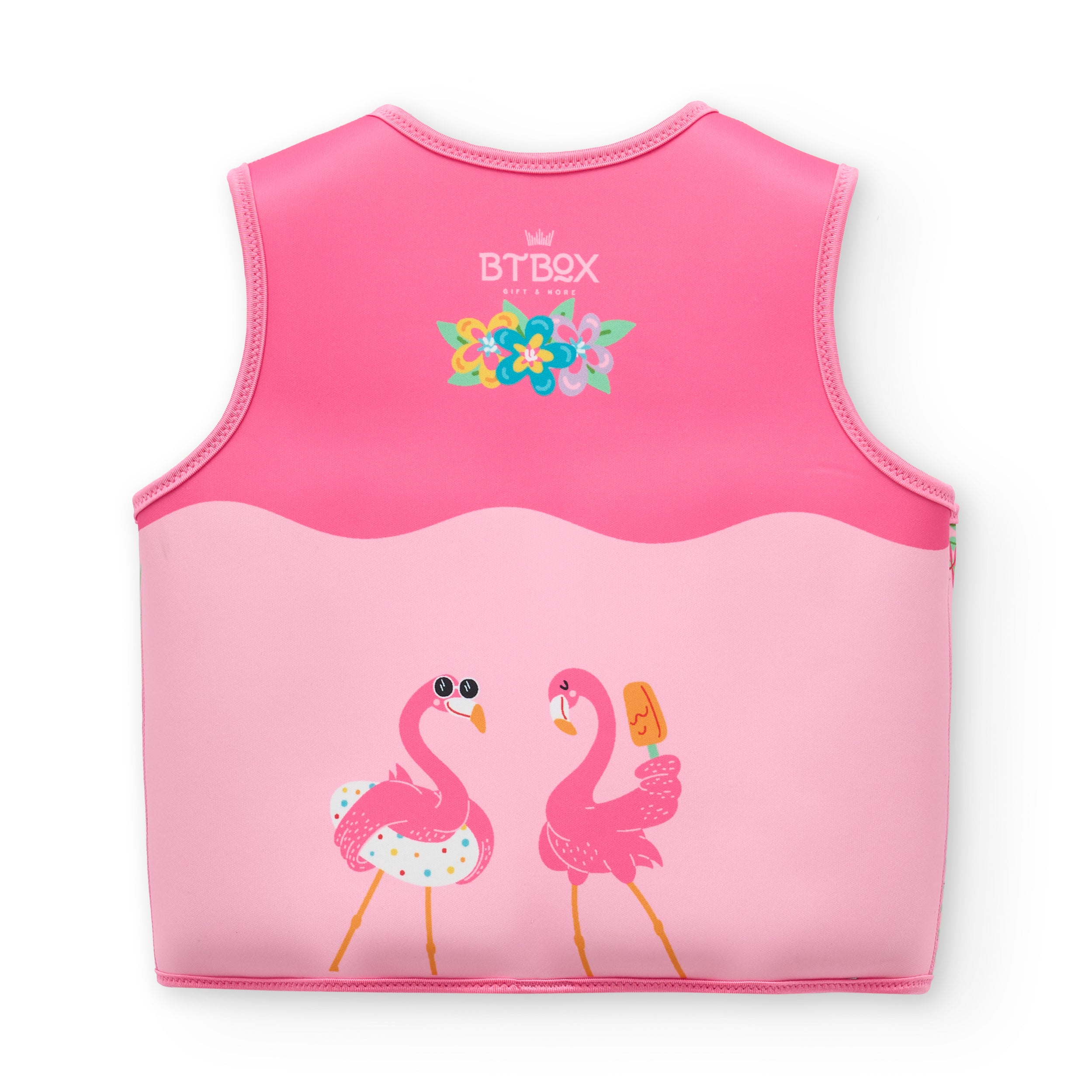 CHALECO FLOTADOR  FLAMINGOS BTBOX