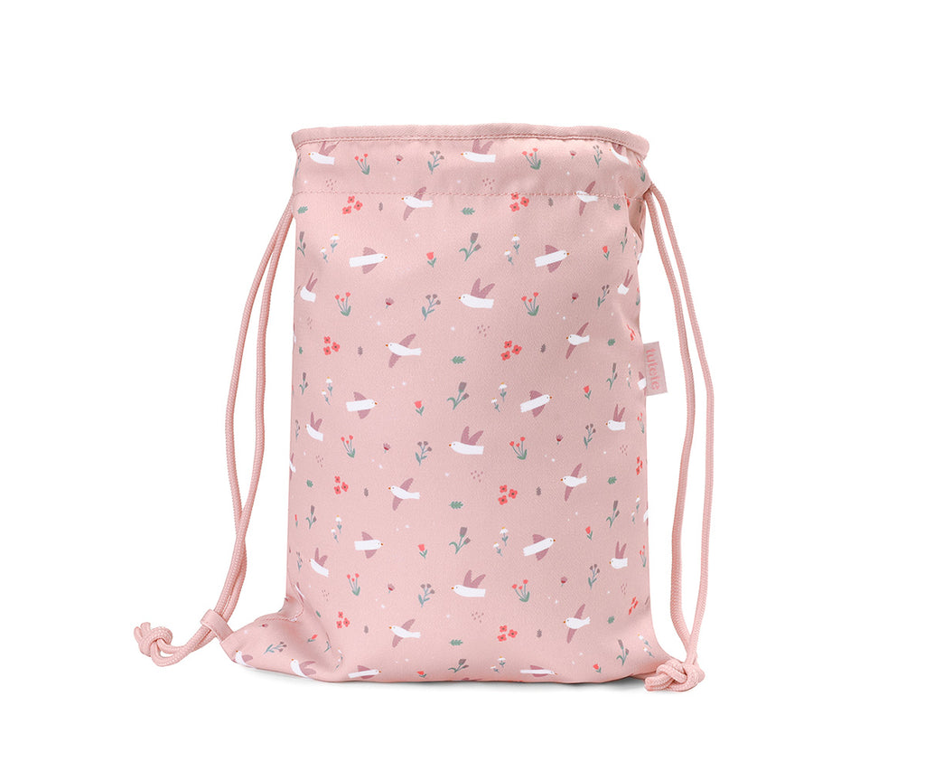 MOCHILA SACO TELA BLOSSOM BIRDS