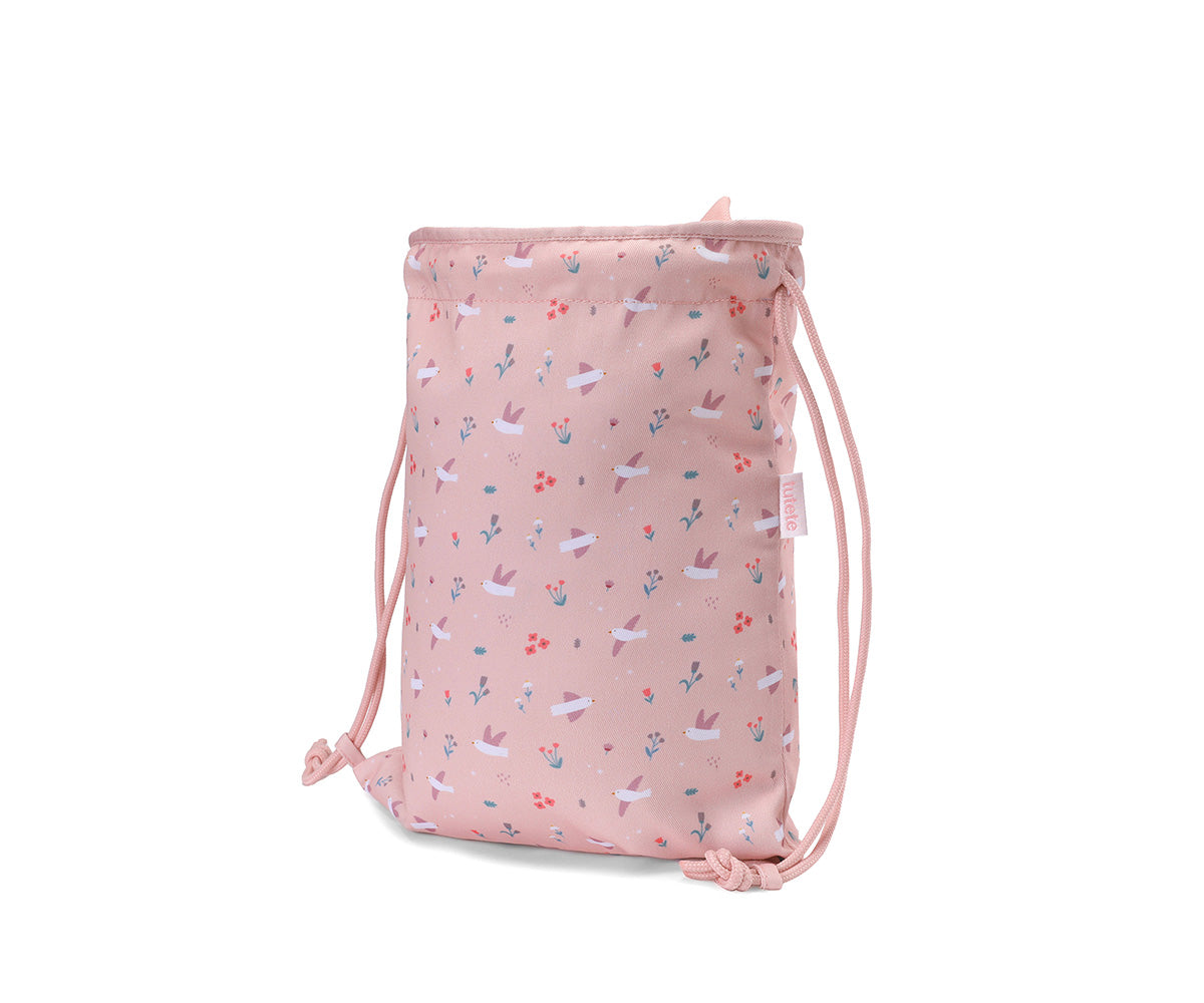 MOCHILA SACO TELA BLOSSOM BIRDS
