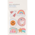 SET DE PARCHES TEXTILES AUTOADHESIVOS HAPPY DAY TUTETE