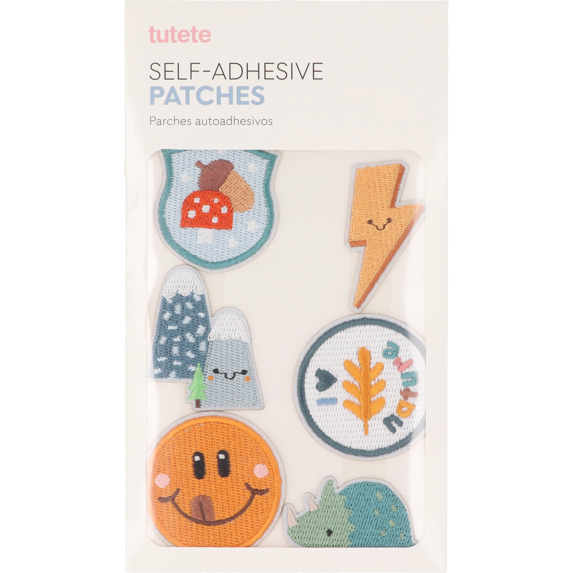 SET DE PARCHES TEXTILES AUTOADHESIVOS NATURE TUTETE