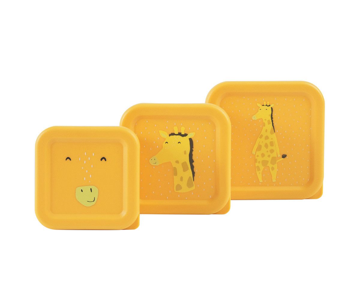 3 CAJAS ALMUERZO MR. GIRAFFE TRIXIE