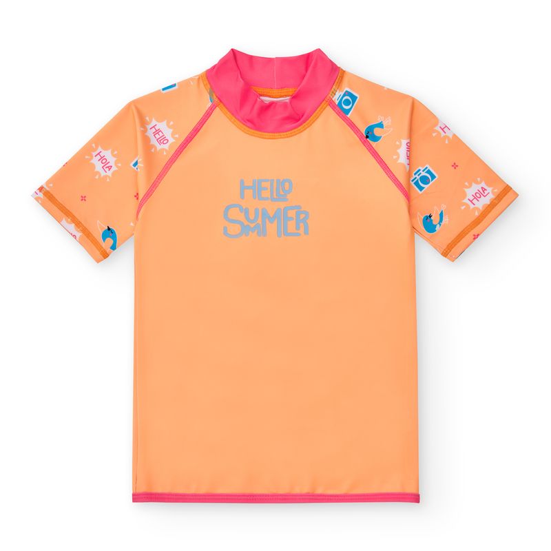 CAMISETA DE BAÑO MANGA CORTA BTBOX INFANTIL UPF 50+