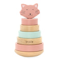 torre apilable de madera mrs. cat