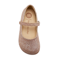 BAILARINAS INFANTILES BAREFOOT DE CUERO BRILLANTE
