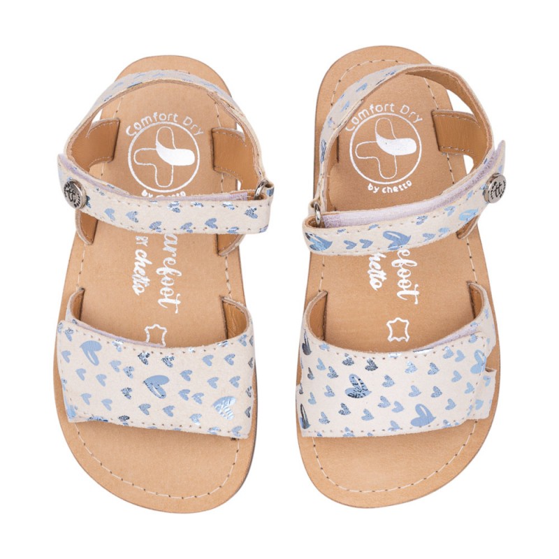 SANDALIA BAREFOOT PIEL - BABY FREE BY CHETTO
