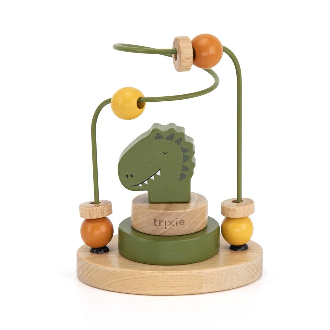 Laberinto de cuentas de madera Mr. Dino Trixie
