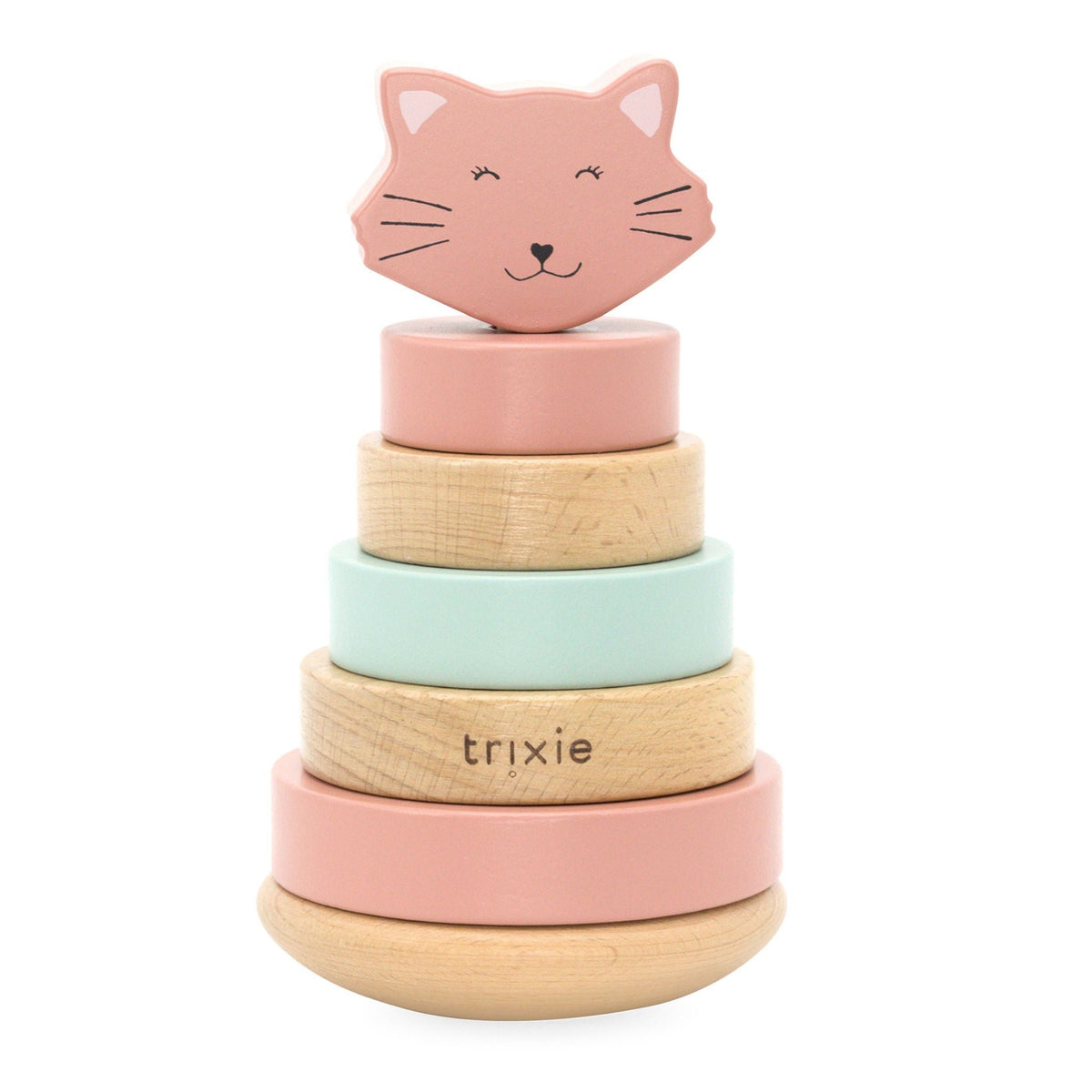 Torre apilable de madera Mrs. Cat Trixie